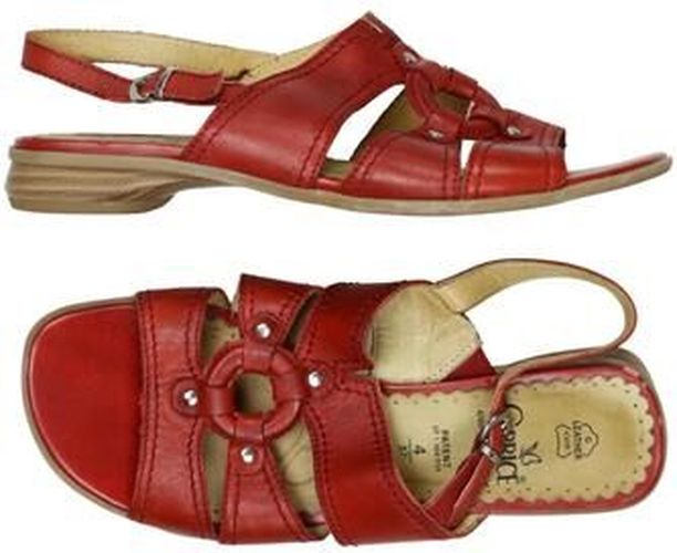 Damen Sandale, rot, Gr. EU 37, Leder - Second Hand - Caprice - Modalova