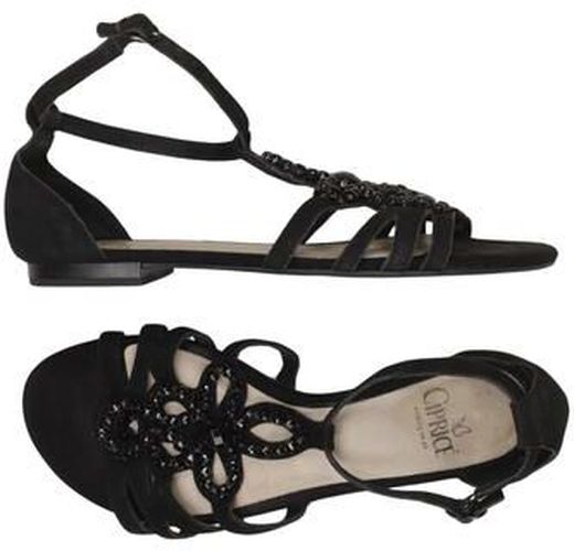 Damen Sandale, schwarz, Gr. EU 37, Leder - Second Hand - Caprice - Modalova