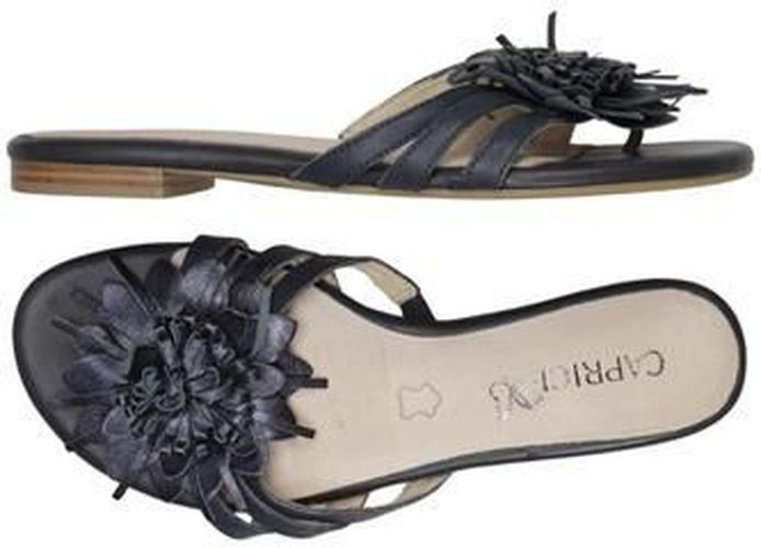 Damen Sandale, marineblau, Gr. EU 37 (UK 4) - Second Hand - Caprice - Modalova