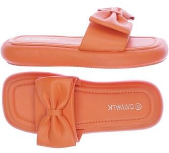 Damen Sandale, orange, Gr. EU 38 - Second Hand - Catwalk - Modalova