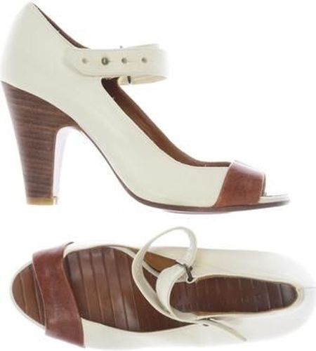 Damen Pumps, cremeweiß, Gr. EU 37, Leder - Second Hand - Chie mihara - Modalova
