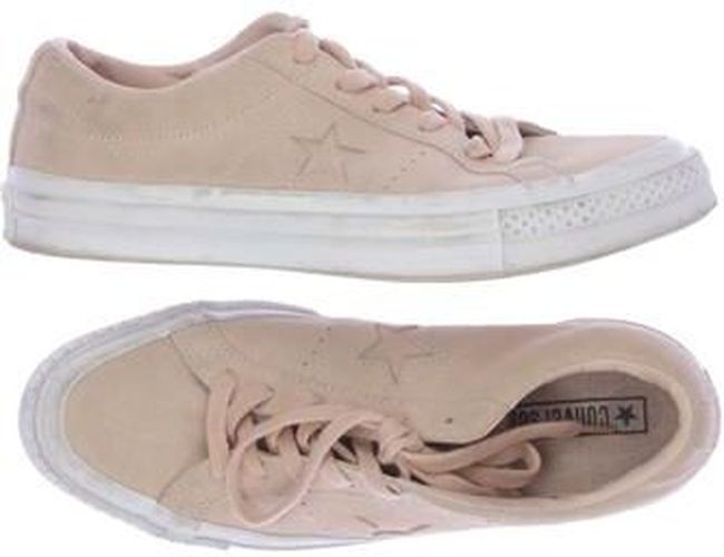 Damen Sneakers, orange, Gr. EU 40, Leder - Second Hand - Converse - Modalova