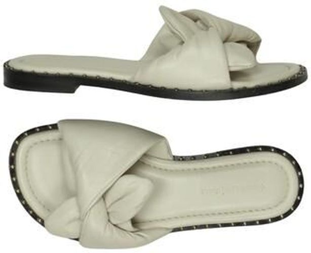 Damen Sandale, cremeweiß, Gr. EU 36, Leder - Second Hand - COPENHAGEN STUDIOS - Modalova