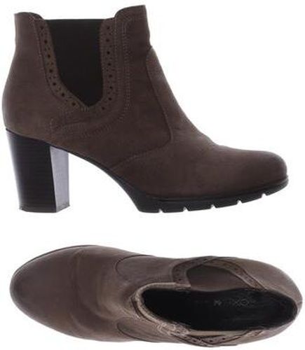 Damen Stiefelette, braun, Gr. EU 39, Leder - Second Hand - Cox - Modalova