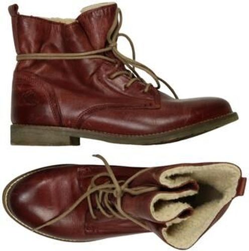Damen Stiefelette, bordeaux, Gr. EU 38 - Second Hand - Cox - Modalova