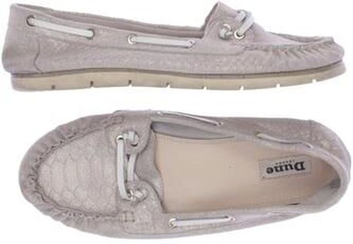 Damen Halbschuh, grau, Gr. EU 40, Leder - Second Hand - Dune london - Modalova