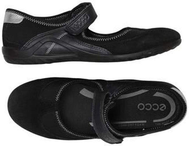 Damen Ballerinas, schwarz, Gr. EU 37 - Second Hand - Ecco - Modalova