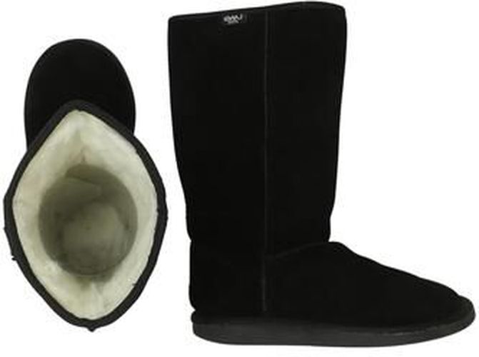 Australia Damen Stiefel, schwarz, Gr. EU 39, Leder - Second Hand - Emu - Modalova