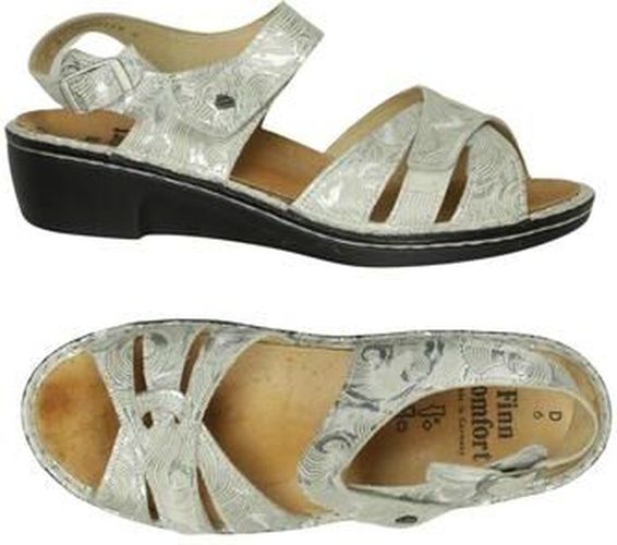 Damen Sandale, cremeweiß, Gr. EU 39 (UK 6), Leder - Second Hand - Finn Comfort - Modalova