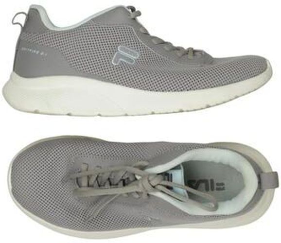 Damen Sneakers, grau, Gr. EU 38, Leder - Second Hand - Fila - Modalova