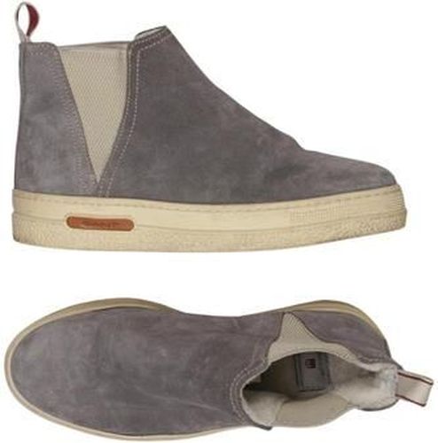 Damen Stiefelette, grau, Gr. EU 39, Leder - Second Hand - Gant - Modalova