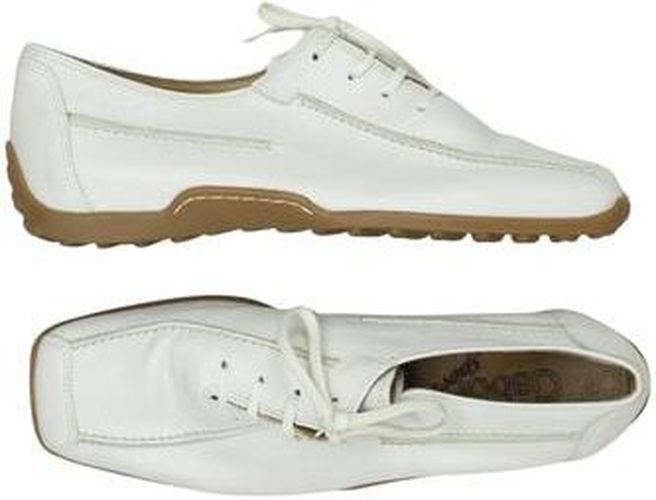 Damen Halbschuh, weiß, Gr. EU 39.5 (UK 6.5), Leder - Second Hand - Gabor - Modalova