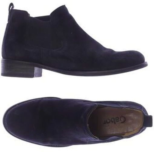 Damen Stiefelette, marineblau, Gr. EU 36 (UK 3.5), Leder - Second Hand - Gabor - Modalova
