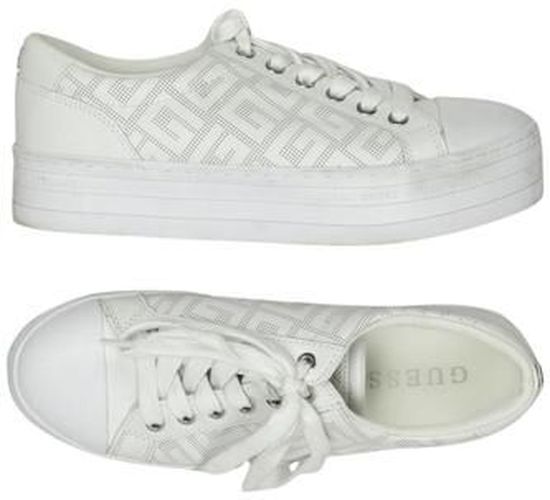Damen Sneakers, weiß, Gr. EU 38, Leder - Second Hand - Guess - Modalova
