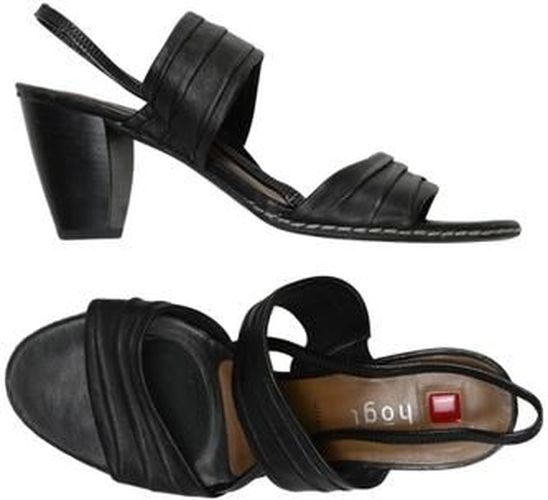 Damen Sandale, schwarz, Gr. EU 39 (UK 6), Leder - Second Hand - Högl - Modalova