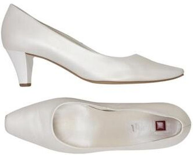 Damen Pumps, weiß, Gr. EU 38 (UK 5), Leder - Second Hand - Högl - Modalova