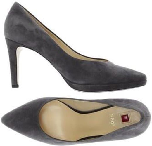 Damen Pumps, grau, Gr. EU 38.5 (UK 5.5), Leder - Second Hand - Högl - Modalova