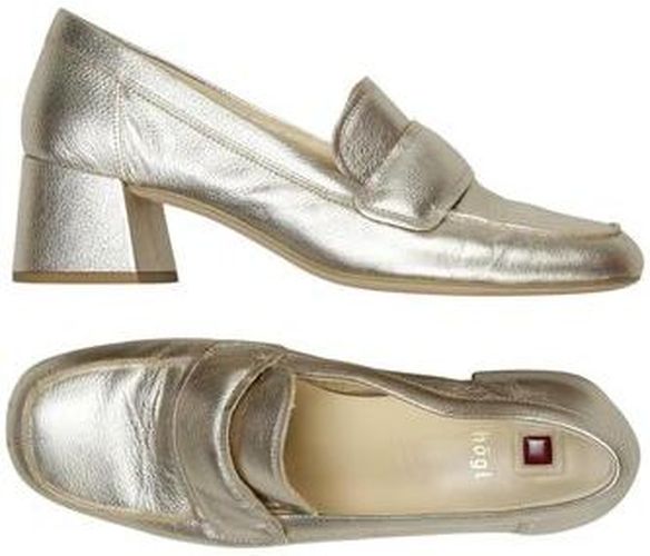 Damen Pumps, silber, Gr. EU 39.5 (UK 6.5), Leder - Second Hand - Högl - Modalova