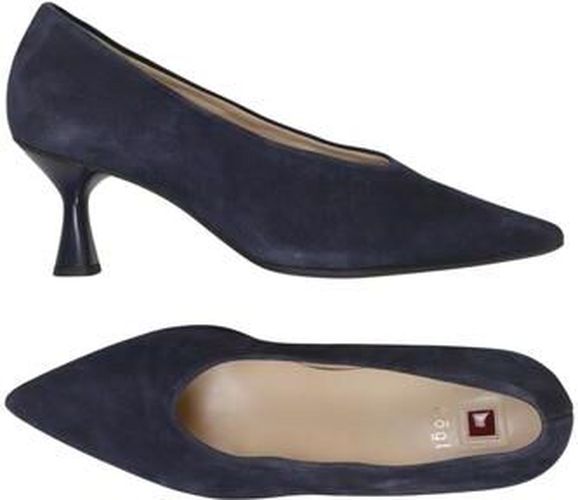 Damen Pumps, marineblau, Gr. EU 38 (UK 5), Leder - Second Hand - Högl - Modalova