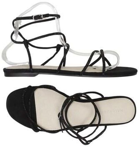 Damen Sandale, schwarz, Gr. EU 39 - Second Hand - Hallhuber - Modalova