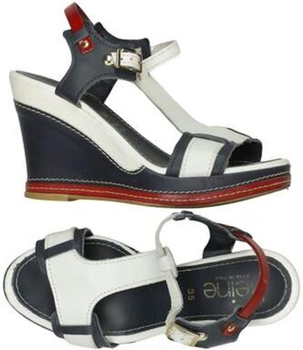 Damen Sandale, marineblau, Gr. EU 35 - Second Hand - heine - Modalova