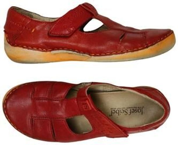 Damen Halbschuh, rot, Gr. EU 36, Leder - Second Hand - Josef seibel - Modalova