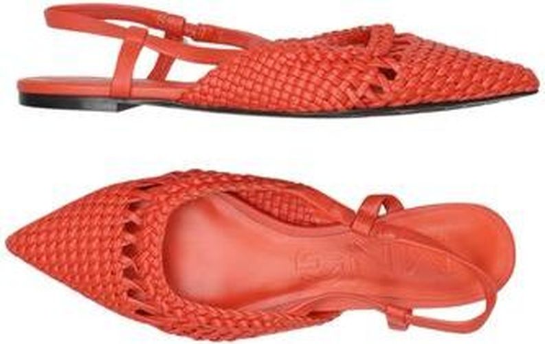 Damen Ballerinas, rot, Gr. EU 38 - Second Hand - Mango - Modalova