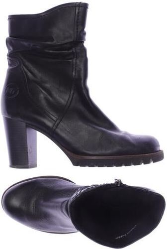 Damen Stiefelette, schwarz, Gr. EU 39, Leder - Second Hand - Marco tozzi - Modalova