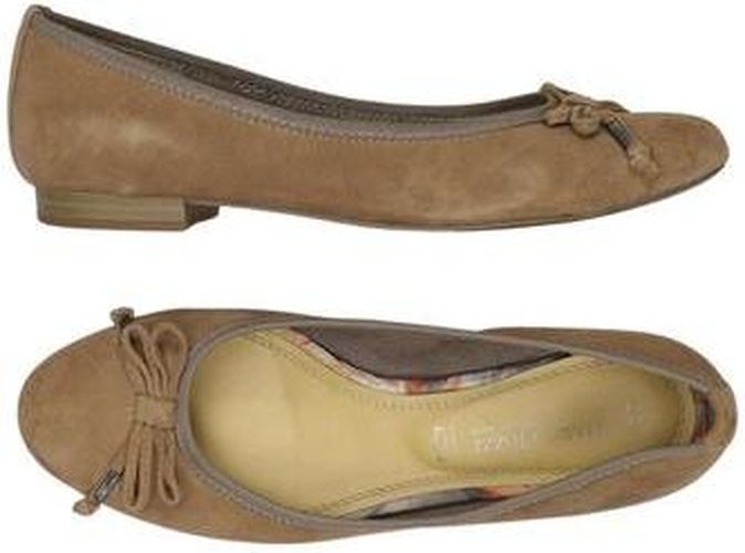 Damen Ballerinas, braun, Gr. EU 38, Leder - Second Hand - Marco tozzi - Modalova