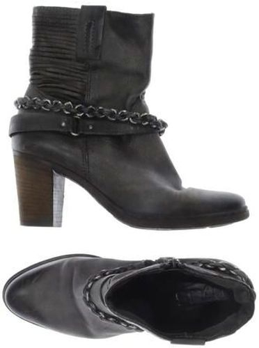 Damen Stiefel, grau, Gr. EU 40 - Second Hand - Mjus - Modalova