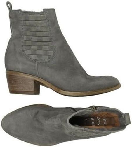 Damen Stiefelette, grau, Gr. EU 37, Leder - Second Hand - Mjus - Modalova