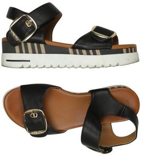 Damen Sandale, schwarz, Gr. EU 39 - Second Hand - Mustang - Modalova