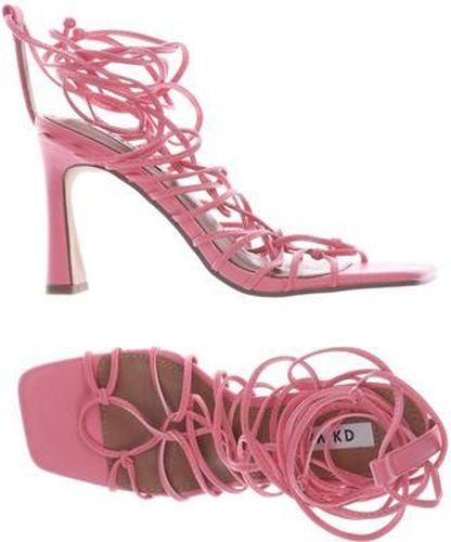 Damen Sandale, pink, Gr. EU 37, Kunstleder - Second Hand - NA-KD - Modalova