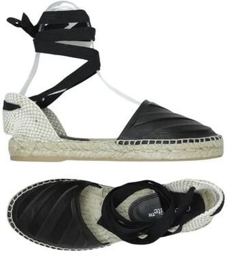 Damen Ballerinas, schwarz, Gr. EU 37, Leder - Second Hand - Off White - Modalova