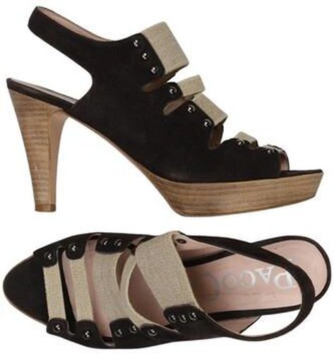 Damen Pumps, schwarz, Gr. EU 38, Leder - Second Hand - Paco Gil - Modalova