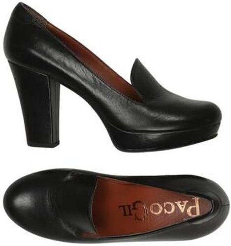 Damen Pumps, schwarz, Gr. EU 37, Leder - Second Hand - Paco Gil - Modalova