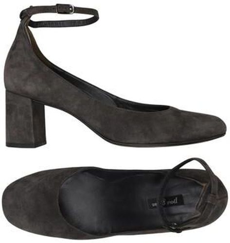 Damen Pumps, grau, Gr. EU 39.5 (UK 6.5), Leder - Second Hand - Paul green - Modalova