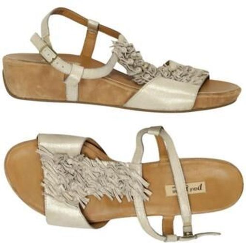 Damen Sandale, beige, Gr. EU 39 (UK 6) - Second Hand - Paul green - Modalova
