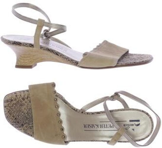 Peter Damen Sandale, beige, Gr. EU 40.5 (UK 7) - Second Hand - Kaiser - Modalova