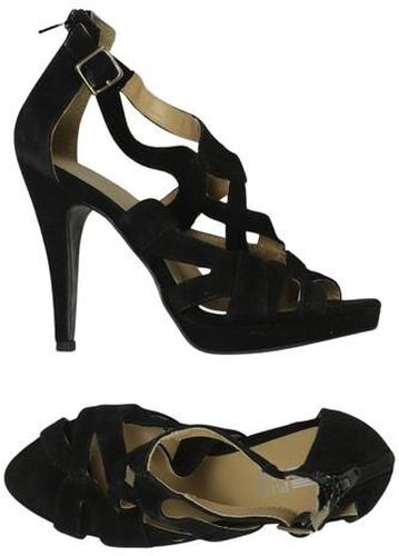 Damen Sandale, schwarz, Gr. EU 36 - Second Hand - Pier One - Modalova