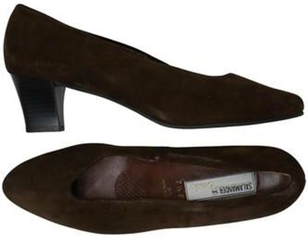 Damen Pumps, braun, Gr. EU 41 (UK 7.5) - Second Hand - Salamander - Modalova