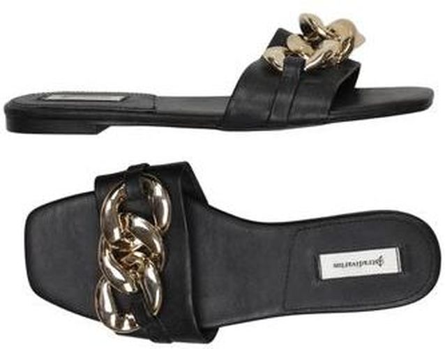 Damen Sandale, schwarz, Gr. EU 36 - Second Hand - Stradivarius - Modalova