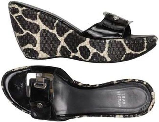 Damen Sandale, schwarz, Gr. EU 40.5 (US 9) - Second Hand - Stuart Weitzman - Modalova