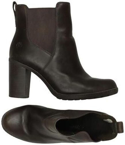 Damen Stiefelette, braun, Gr. EU 40, Leder - Second Hand - Timberland - Modalova