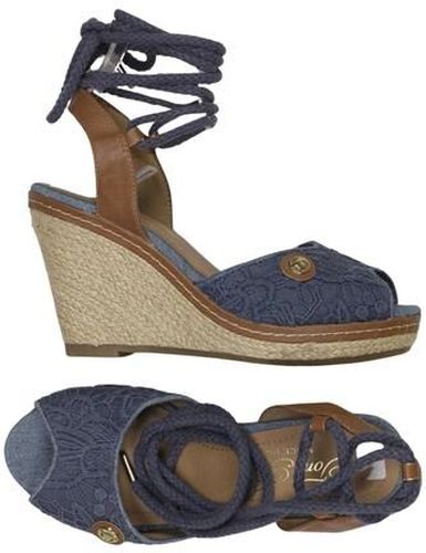 Damen Sandale, mehrfarbig, Gr. EU 36 - Second Hand - Tom tailor - Modalova