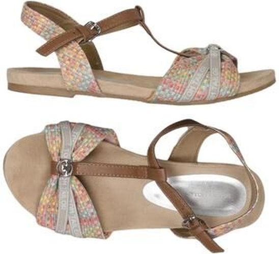 Damen Sandale, mehrfarbig, Gr. EU 38, Kunstleder - Second Hand - Tom tailor - Modalova