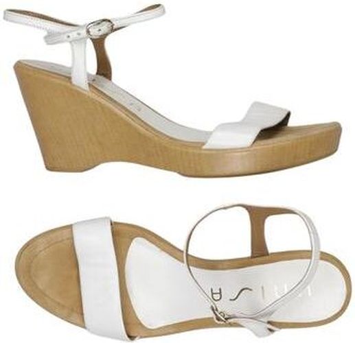 Damen Sandale, weiß, Gr. EU 41 - Second Hand - Unisa - Modalova