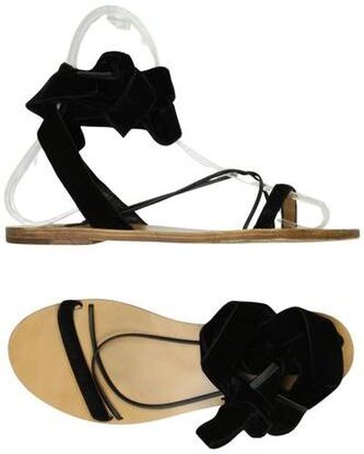 Damen Sandale, schwarz, Gr. EU 38 - Second Hand - Valentino Garavani - Modalova