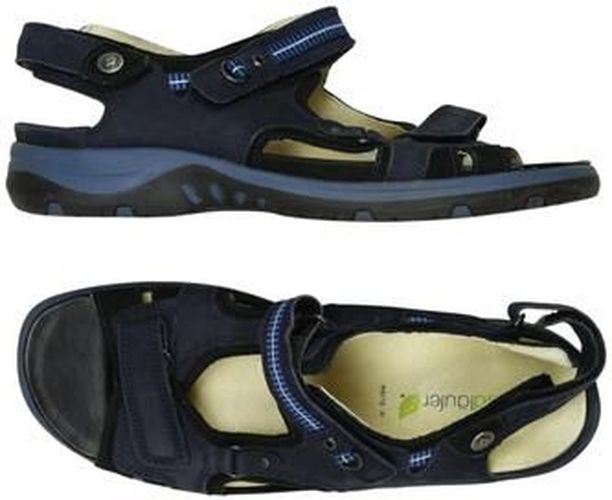 Damen Sandale, marineblau, Gr. EU 39.5 (UK 6.5), Leder - Second Hand - Waldläufer - Modalova