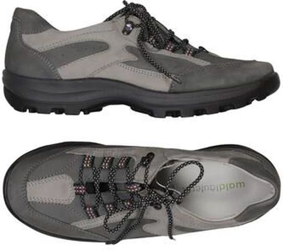 Damen Halbschuh, grau, Gr. EU 39 (UK 6), Leder - Second Hand - Waldläufer - Modalova